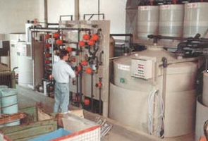 Halb- bis vollautomatische Abwasseranlage