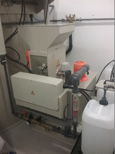 Abwasseranlage Polymeransetzstation 