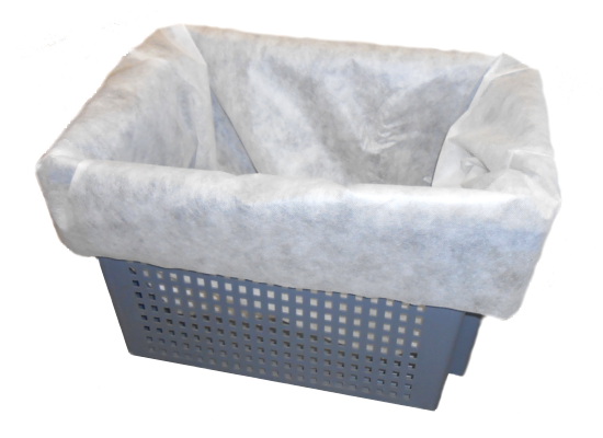 Filtersack mit Entwässerungs-Container