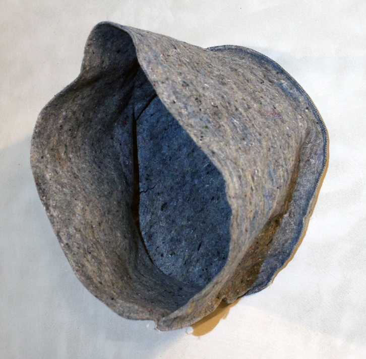 Rundbodenfiltersack Filz