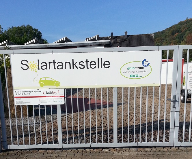 Solartankstelle